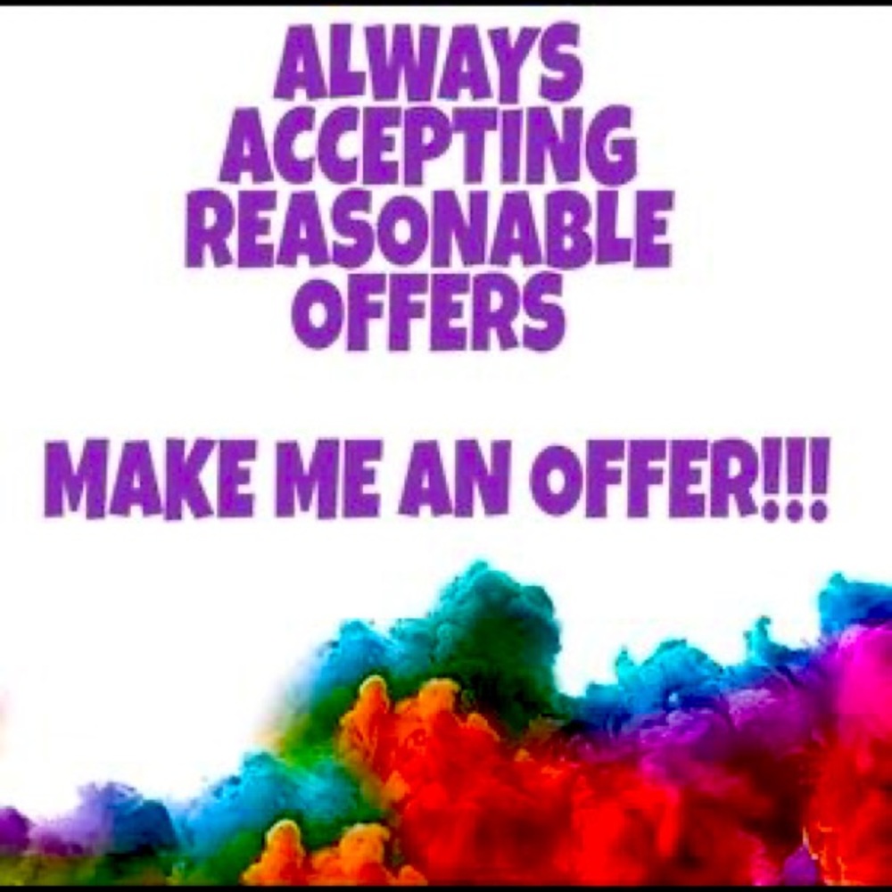if you want it, make an offer